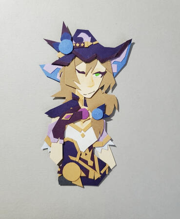 Papercut Halfbody