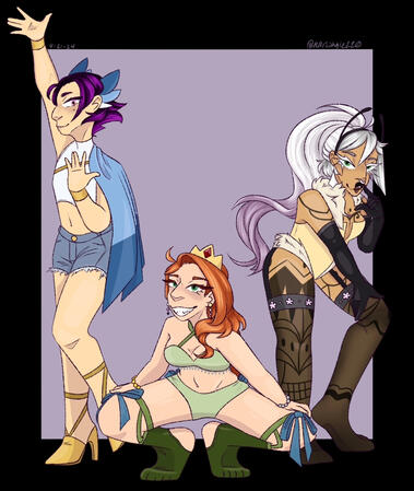 Shaded Fullbody ×3